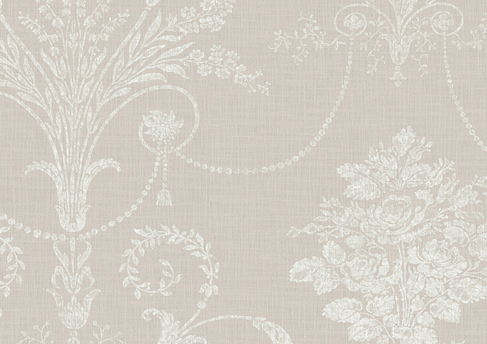 Laura Ashley Josette, Dove Grey - Twist&Fit Roman Blind - Image 8